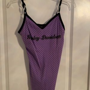 Purple Harley Davidson Tank